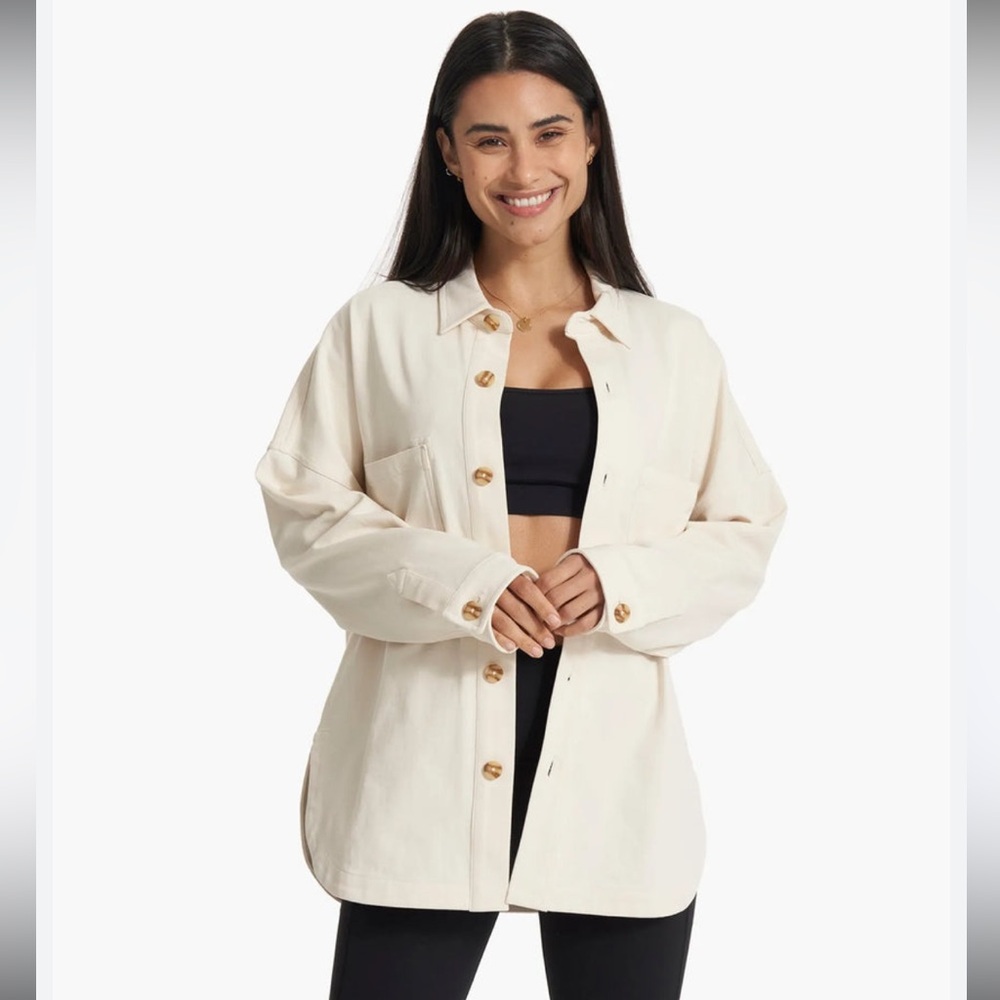 NWT Vuori Mackenzie shirt jacket